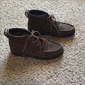 Men’s Justin Leather Cowboy Work Boots Size 12M